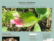Tablet Screenshot of godasagardener.com